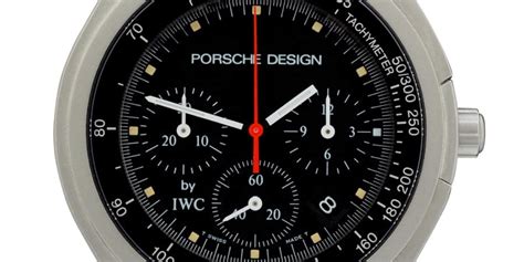 The Porsche Design watches made by IWC Schaffhausen